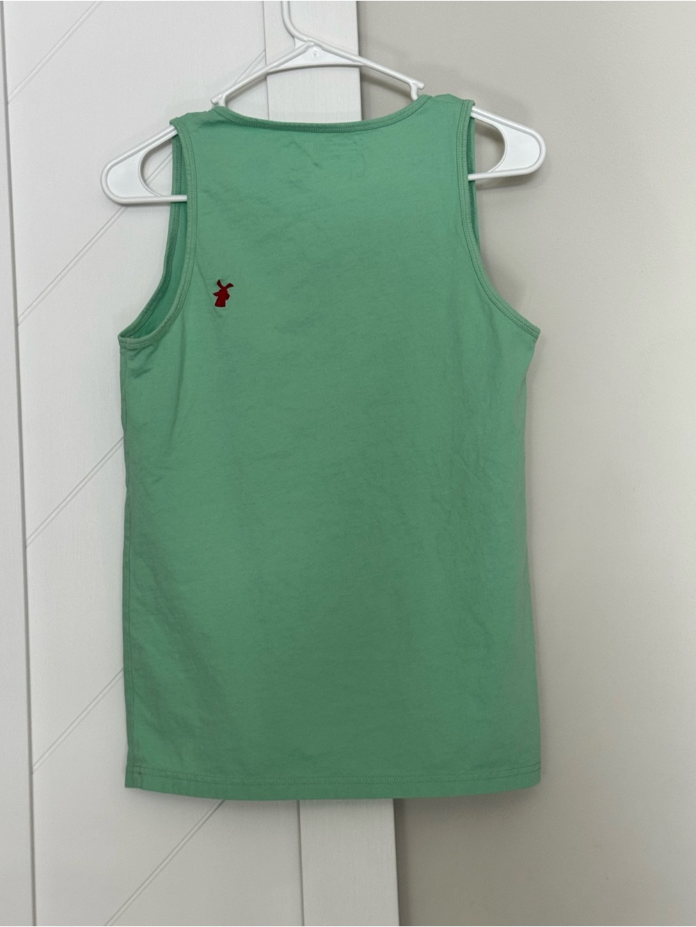 Dutch Bros Good Vibes Melty Happy Face Tank Top Medium Mint Green - Picture 7 of 7